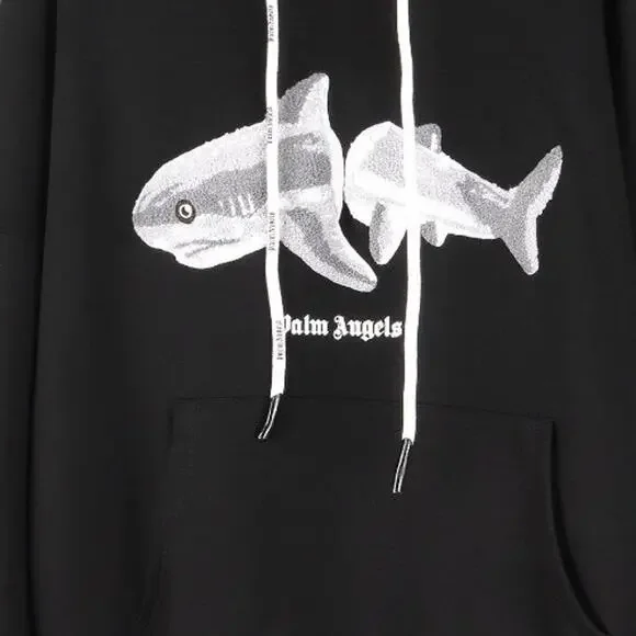 Palm Angels Black Hoodie